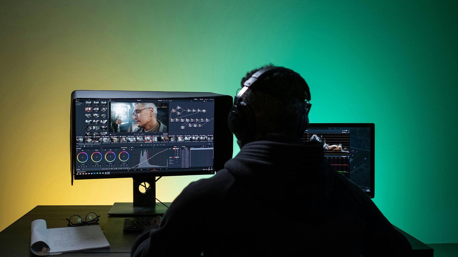 Computador, Color Grading edición profesional